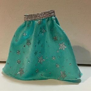 MATTEL TIFFANY BLUE STARS SKIRT BARBIE FASHIONISTAS FASHION CLOTHES